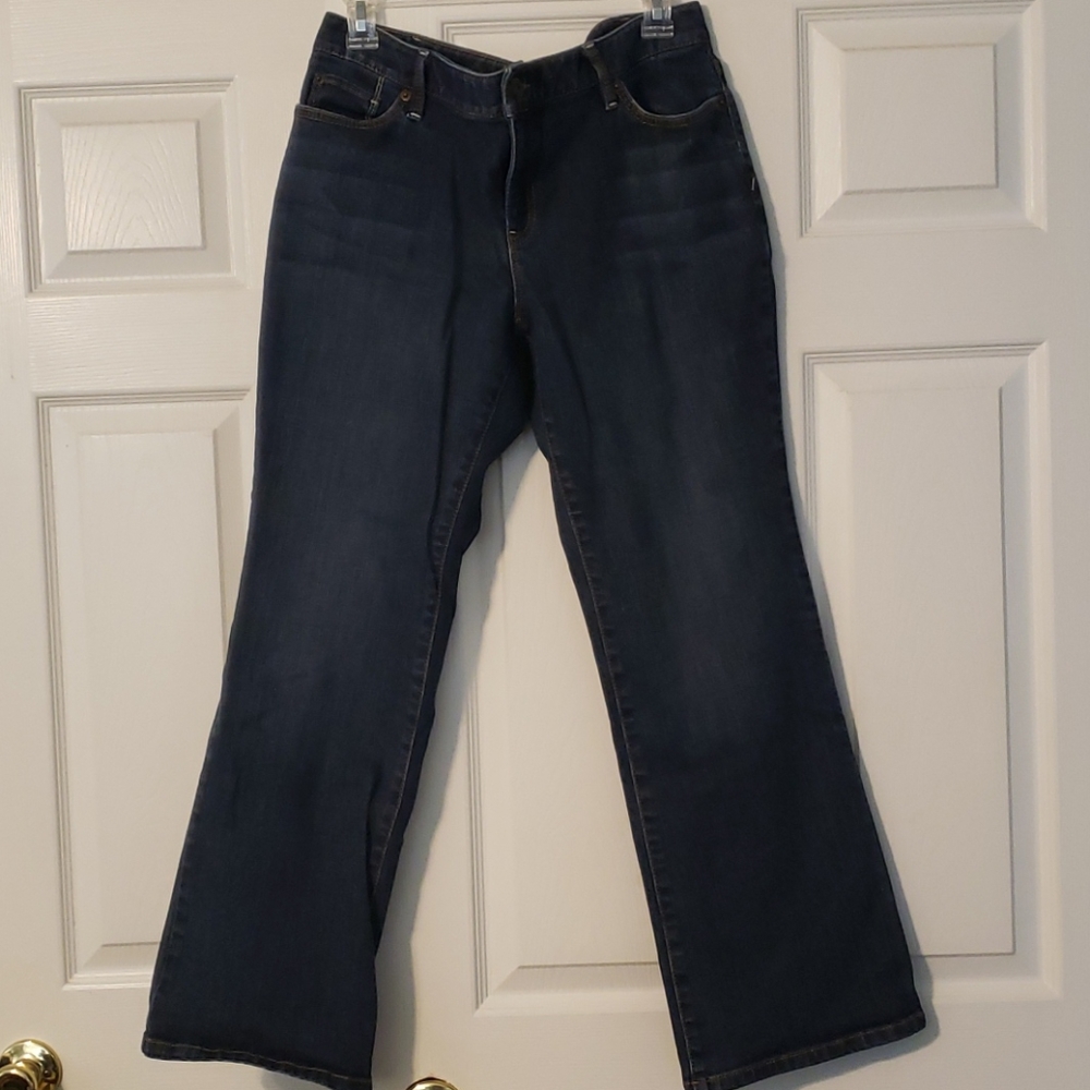 LOFT Curvy Boot Jeans